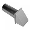 BUILDER'S BEST 110113 Dryer Vent Hood, White view 1