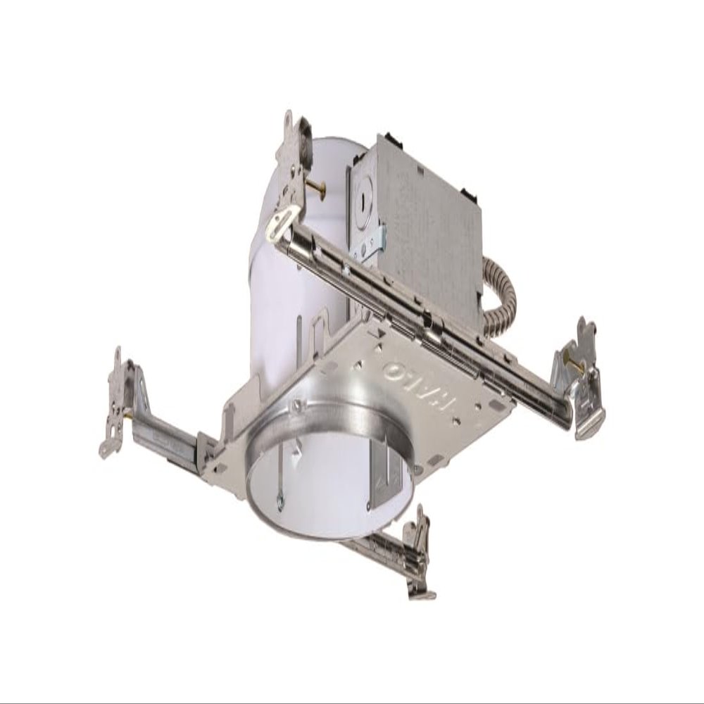 Halo Recessed H27T-6PK Housing Shallow Ceiling Non-IC 120V Line Voltage, 6"