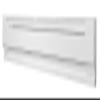 Cadet F Series 30" Electric Baseboard Heater (Model: 2F500W, Part: 09950 ), 1710/1280 BTU, 240/208 Volt, 500/375 Watt, White view 1