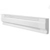 Cadet F Series 36" Electric Baseboard Heater (Model: 3F750W, Part: 09952), 2560/1925 BTU, 240/208 Volt, 750/563 Watt, White view 1