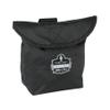 Carry Pouch for Full Respirator Masks, Straps to Attach Around Belt, Cover Flap Closure, 10" L x 3.5" W, 6" H, Ergodyne Arsenal 5181 , Black view 1