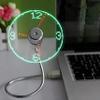 ONXE LED USB Clock Fan with Real Time Display Function,Stocking Stuffers for Men Christmas Gadgets,Father's Day Gifts,1 Year Warranty view 1