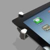 Matney Universal Tablet Wall Mount Holder - Adjustable Swivel Arm 360 Rotating Hands-Free Flexible Viewing - Fits 2.25" to 11" Tablet/Phone in Home, Kitchen Office, Bedroom view 4