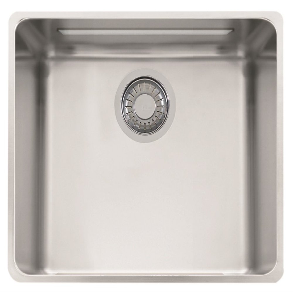 Franke KBX110-18 Kubus 18 7/8" x 16 15/16" x 9 1/16" 18 Gauge Undermount Single Bowl Stainless Steel Kitchen Sink