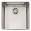 Franke KBX110-18 Kubus 18 7/8" x 16 15/16" x 9 1/16" 18 Gauge Undermount Single Bowl Stainless Steel Kitchen Sink view 1