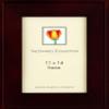 Dennis Daniels Wood Picture Frame with a Step Molding Profile, for a 11" x 14" Photograph, Color: Dark Walnut. view 1