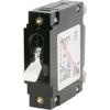 Blue Sea Systems 7354 C-Series White Toggle Single Pole 25A Circuit Breaker view 1