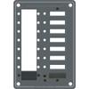 Blue Sea Systems C-Series DC Panel 8 Position Circuit Breaker view 1
