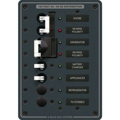 Blue Sea Systems 8467 AC 2 Sources + 4 Positions