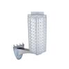 Azar Displays 700231-CLR 4" W x 4" D x 12" H Four-Sided Revolving Pegboard Display with Extension Rod in Translucent Clear view 1