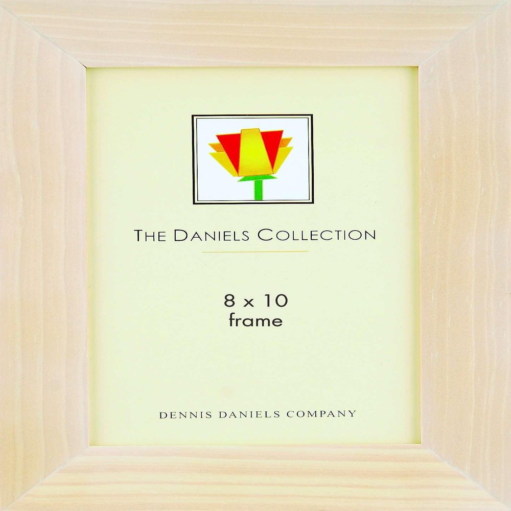 ANGLED White Wash wood classic by Dennis Daniels - 8x10