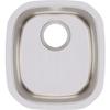 Elkay ELUH1113 Lustertone Classic Single Bowl Undermount Stainless Steel Sink, satin view 1