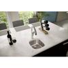 Elkay ELUH1113 Lustertone Classic Single Bowl Undermount Stainless Steel Sink, satin view 2
