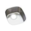 Elkay ELUH1113 Lustertone Classic Single Bowl Undermount Stainless Steel Sink, satin view 3