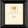 Fine furniture finish black ebony CONTOUR bevel by Dennis Daniels - 8x12 view 1