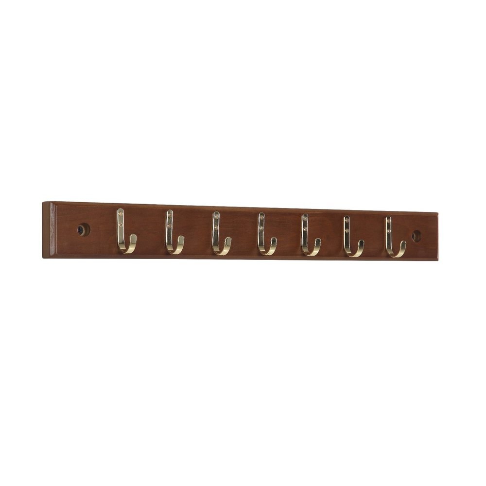 Proman Products Belts and Ties Hanger, Walnut