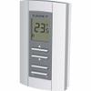 Cadet Electronic Non-Programmable Double Pole Thermostat (Model: TH114A-240D-B, Part: 08162), 15 Amp, 240/208 Volt, White view 1