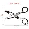 Big Scissors Vinyl Wall Decal Beauty Salon Shop Wall Sticker Wall Graphic Wall Art Decoration view 3