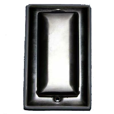 Marinco 7879CR-FI Marine Stainless Steel Waterproof Electrical Cover with Lift Lid (Fits GFCI Duplex Receptacles)