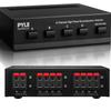 Pyle 4-Zone Speaker Selector Switch - Premium Distribution Hub with A/B/C/D Switches for Multi-Channel High-Power Amp Installations - Supports up to 4 Pairs of Switched Speakers - PSS4 view 1