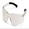 Pyramex Ztek Safety Glasses, Black Frame, Indoor-Oudoor Mirror Lens view 1
