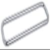C.R. LAURENCE BPD24CH CRL Chrome 24" Back-to-Back Solid 3/4" Diameter Towel Bars Without Metal Washers view 1