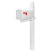 Gibraltar Mailboxes Parsons Medium Capacity Rust-Proof Plastic White, Post-Mount Mailbox, PL10W0201 view 3