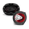 BOSS Audio Systems CH6950 Chaos Series 6 x 9 Inch Car Audio Door Speakers - 600 Watts Max, 5 Way, Full Range, Coaxial, Sold in Pairs, Hook Up to Stereo and Amplifier, Tweeters view 1
