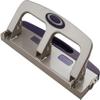 Officemate 3-Hole Punch with Pull Out Chip Drawer, 20 Sheets, Metallic Silver (90102) view 1