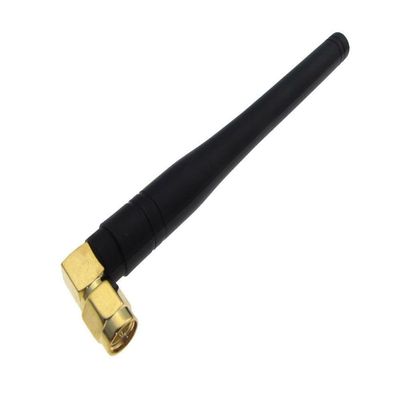 433Mhz SMA Rubber Antenna Right Angle 11cm