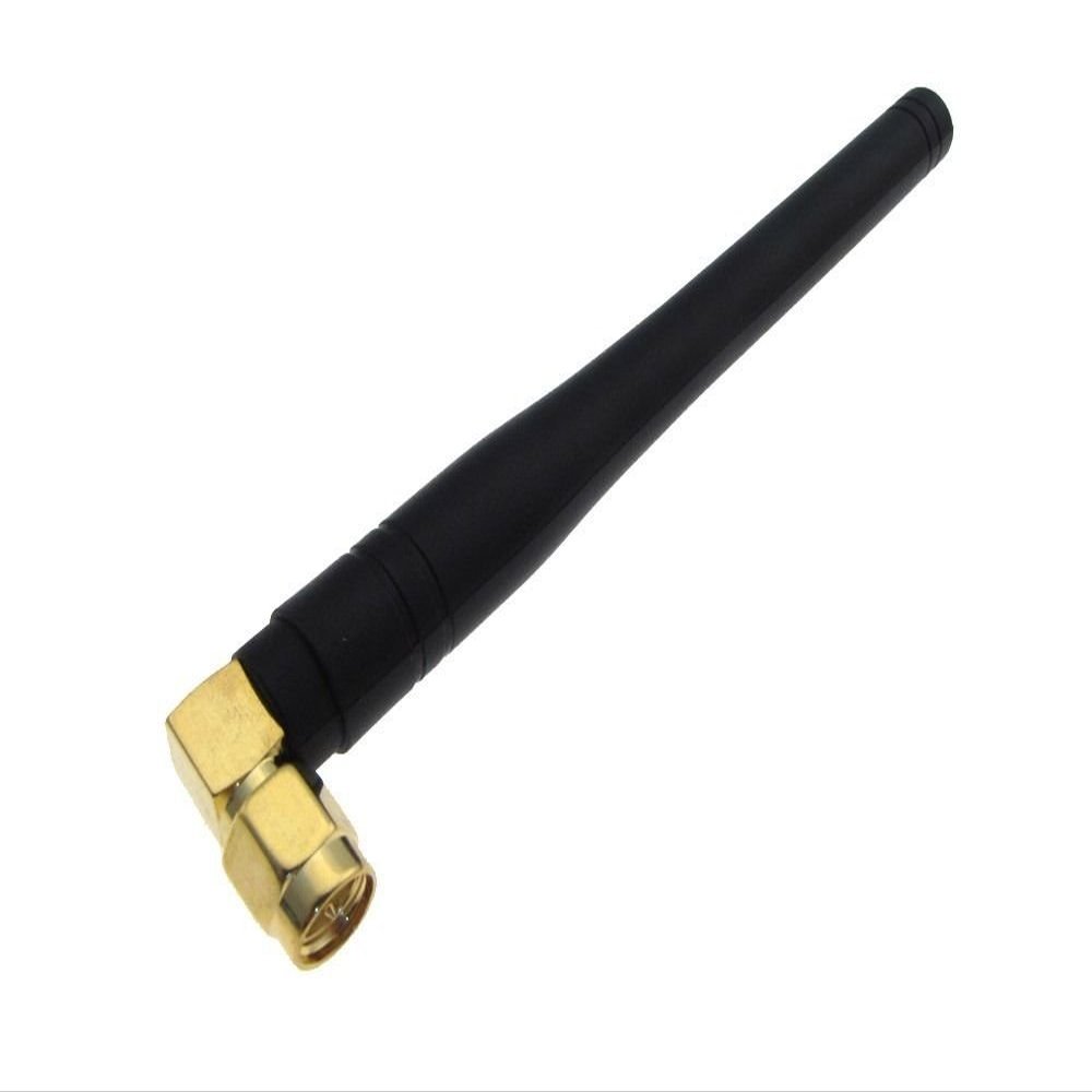 433Mhz SMA Rubber Antenna Right Angle 11cm