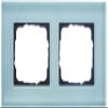 GIRA 021218 021218 Frame 2 Gang Esprit Glass Mint view 1