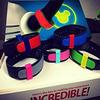 Bitbelt 12 pack (one of every color, 3 that glow in the dark!) Protect your Fitbit Charge, Fitbit Charge HR, Garmin Vivofit, or Disney MagicBand We invented the secondary safety clasp. view 3