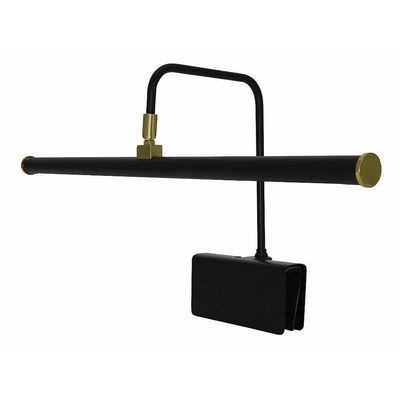 House Of Troy GPLED19-7 Grand Piano Portable LED Lamp, 19", Black
