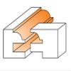 CMT 891.503.11 2-Piece Rail & Stile Bit Set, 1/2-Inch Shank, 1-3/4-Inch Diameter, Carbide-Tipped view 2