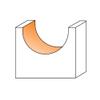 CMT 814.064.11 Round Nose Bit, 1/4-Inch Shank, 1/4-Inch Radius, Carbide-Tipped view 2