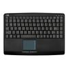 ADESSO AKB-410UB - SlimTouch Mini USB Keyboard with Built-in Touchpad view 1