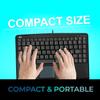 ADESSO AKB-410UB - SlimTouch Mini USB Keyboard with Built-in Touchpad view 2