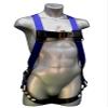 Elk River 48113 Premium Construction Plus Polyester 1 D-Ring Harness with 6' NoPac Energy-Absorbing Lanyard, Fits Small to X-Large view 1