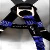 Elk River 48113 Premium Construction Plus Polyester 1 D-Ring Harness with 6' NoPac Energy-Absorbing Lanyard, Fits Small to X-Large view 2