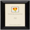 DIAMOND POINT bevel classic in ebony-black stain by Dennis Daniels - 4x6 view 1