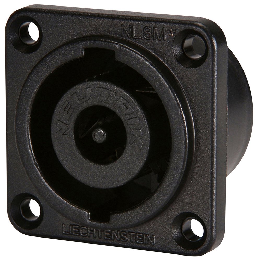 Neutrik NL8MPRXX-BAG Speakon 8 Pole Chassis Mount