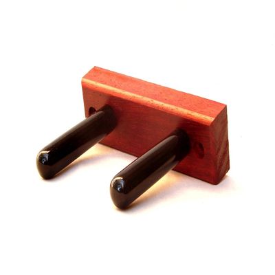 Exotic Vertical Guitar Mount (African Padauk) (Made in the USA)