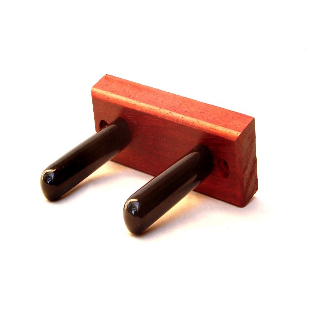 Exotic Vertical Guitar Mount (African Padauk) (Made in the USA)