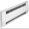 KING 2K1205-BW K Series Baseboard Heater, 27" / 500W / 120V, Bright White view 1