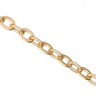 Kichler 4901NBR Accessory Chain, Natural Brass 36-Inch