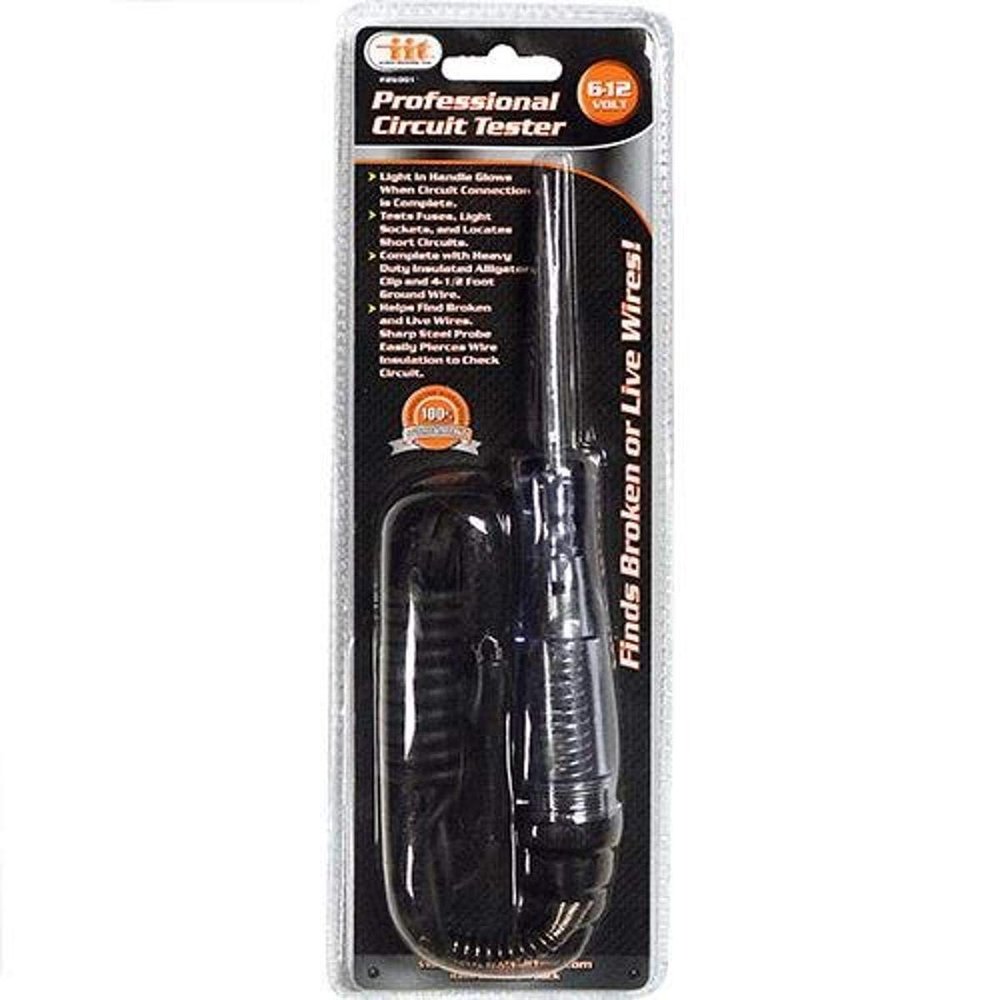 IIT 26001 Professional 6-12V Circuit Tester Heavy Duty,