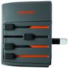 Ventev Global Charginghub 300 | Simultaneously Charge Two USB Devices, Two Prong Travel Adapter works in 150+ Countries, Accommodates U.S. Three Prong Devices, Rapid Rate Charging Any Single Device view 3