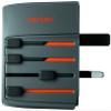 Ventev Global Charginghub 300 | Simultaneously Charge Two USB Devices, Two Prong Travel Adapter works in 150+ Countries, Accommodates U.S. Three Prong Devices, Rapid Rate Charging Any Single Device view 4