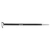 Groz 33151 12" Roll Head Pry Bar - Chrome Vanadium Steel, Heavy-Duty Forged Construction, Automotive Alignment Tool view 2